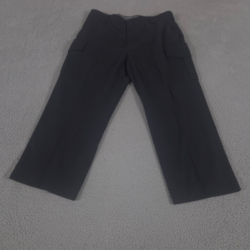 Blauer‎ Pants Mens 38x29 Straight Leg Pleated Tactical Cargo Uniform Duty Work